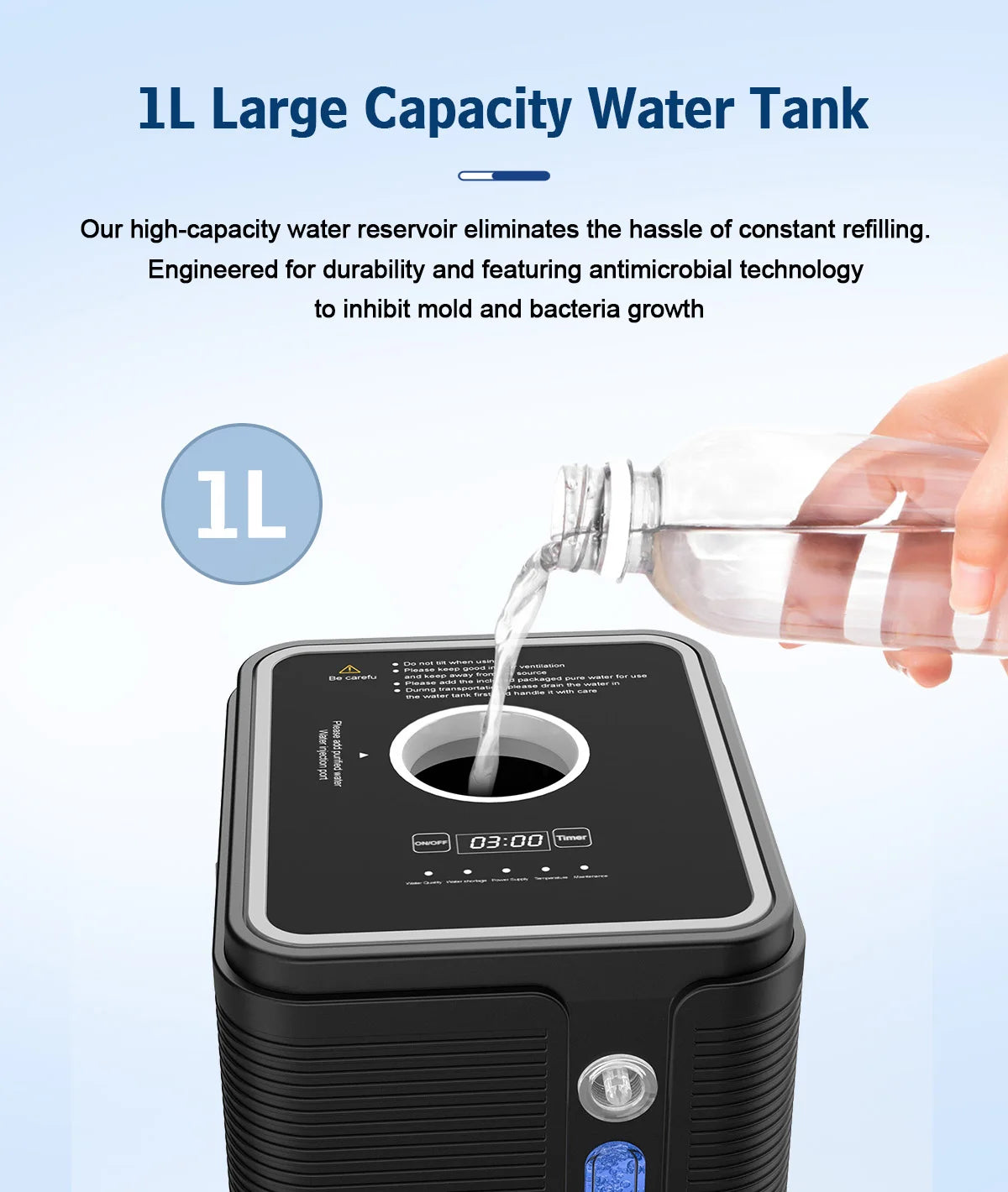 Suyzeko H2 200ml Hydrogen Inhalation Machine | Home Wellness Hydrogen Inhalation Machine Qst