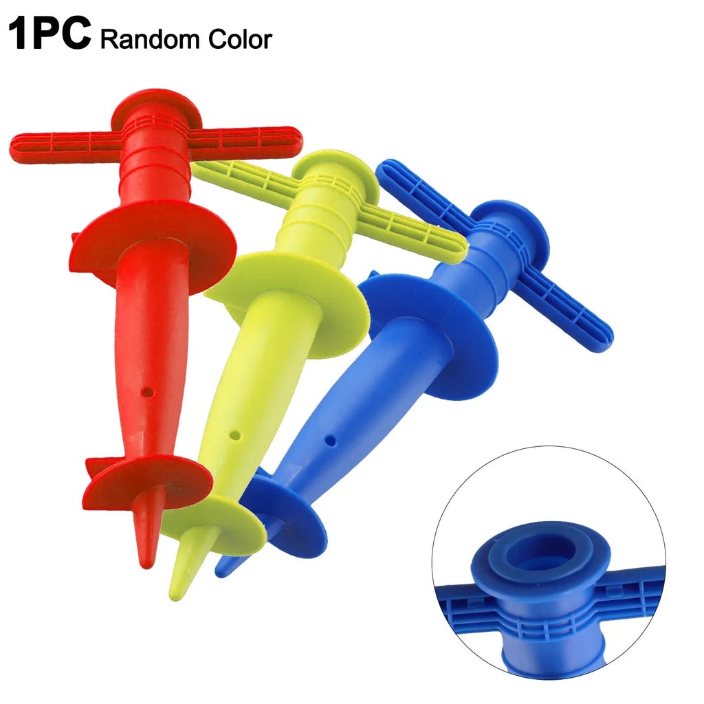 Adjustable Plastic Umbrella Base Anchor – Beach & Patio Umbrella Ground Anchor Qme Default Title