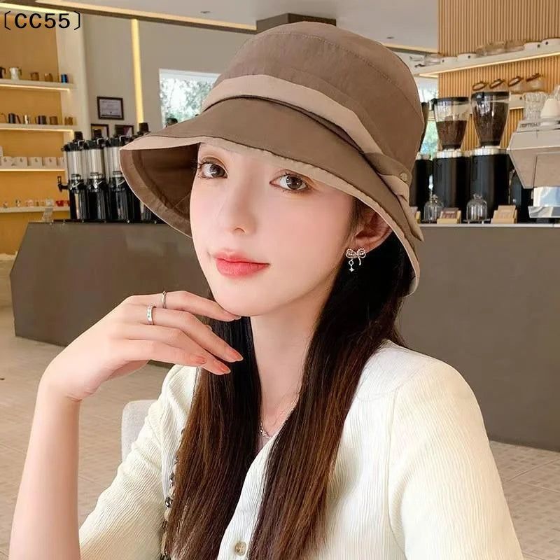 Women's Wide Brim Bucket Hat – Lightweight Sun Hat Women's Sun Hat Qst