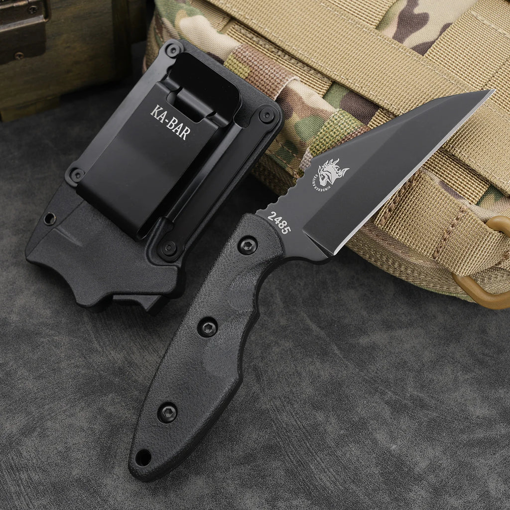 Outdoor Multi-Knife | High-Hardness Steel Camping & Hiking Knife Outdoor Multi-Knife Qst 2485