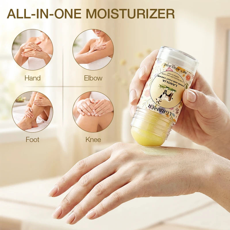 YOUNGCOME Lanolin Hand & Foot Cream – Deep Moisturizing Hand & Foot Cream Qst