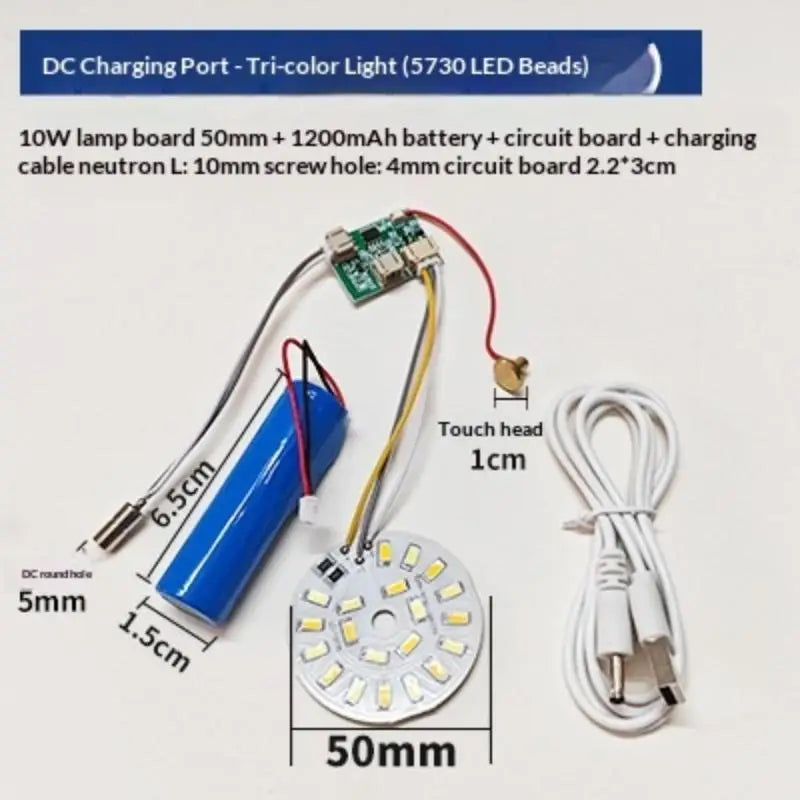 LED Panel Dimming Controller Remote & Touch Switch 5V USB LED Dimming Controller Qme 10W tricolor light