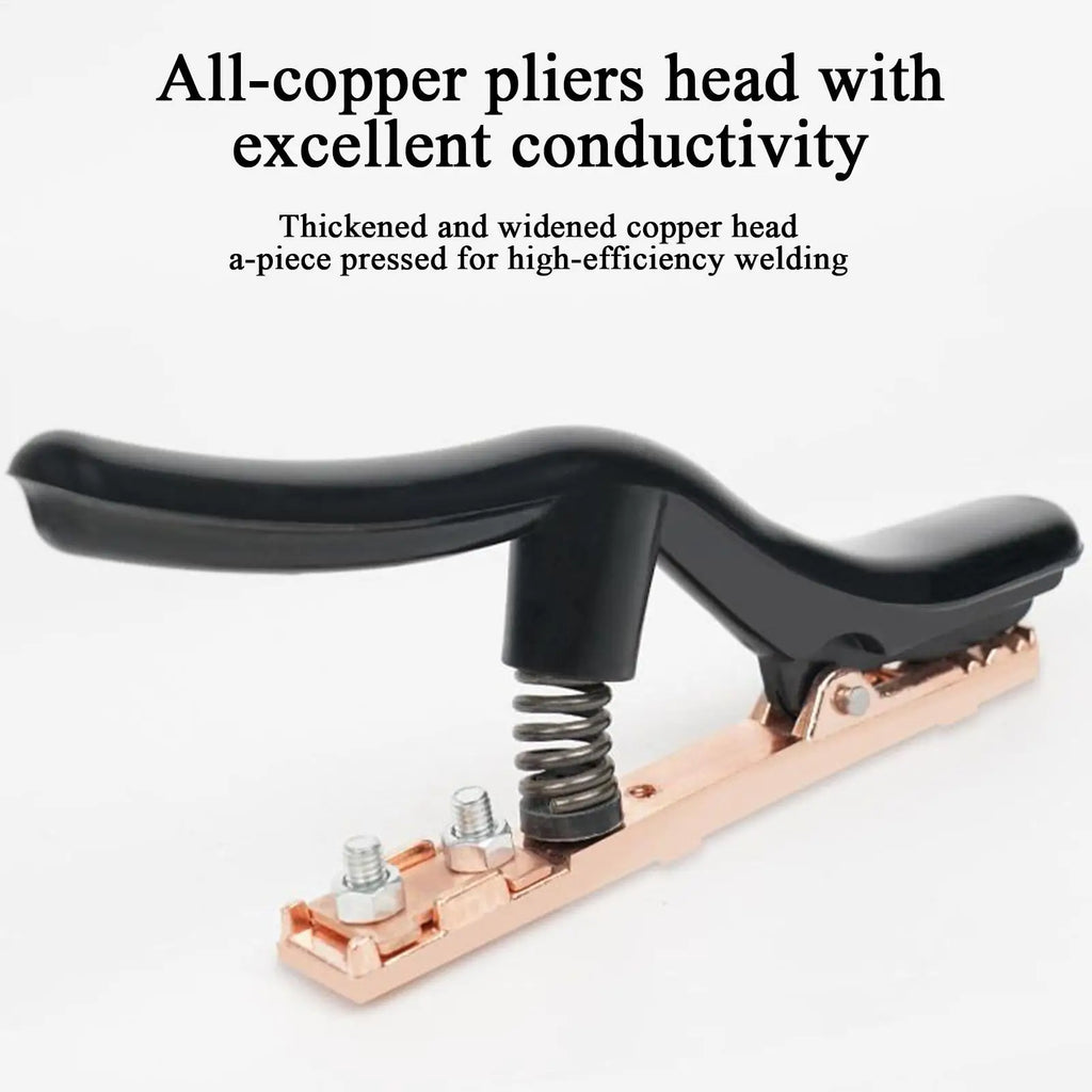 Ergonomic Copper Welding Electrode Holder – Arc Welder Clamp Electrode Holder Clamp Qme