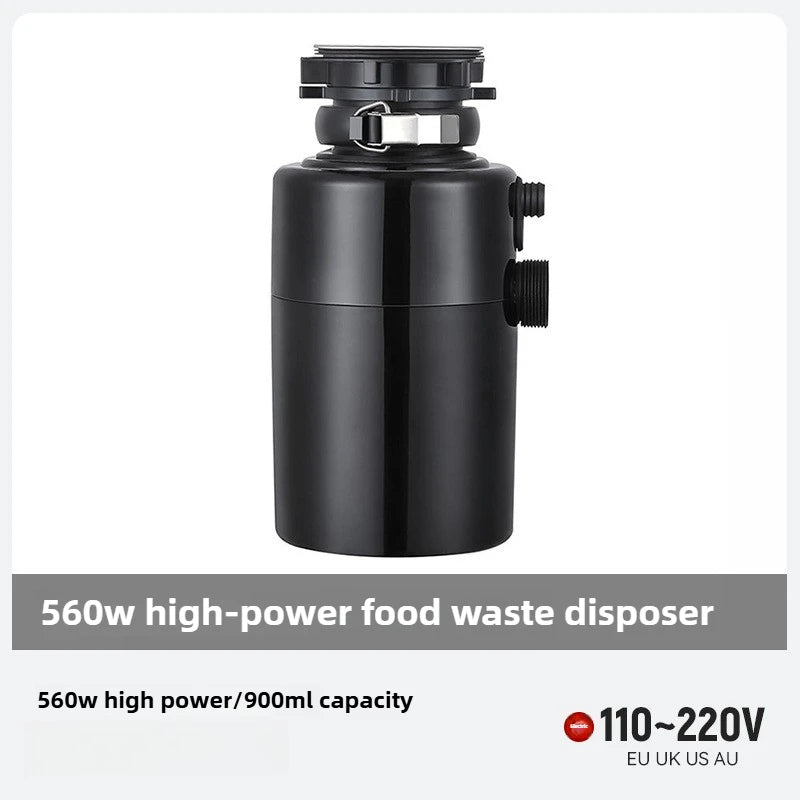 Silent Automatic Food Waste Disposer for Kitchen Sink | HAOYUNMA Food Waste Disposer Qst