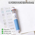Retractable Multicolor Ballpoint Pen for Art, Drawing & Sketching Multicolor Ballpoint Pen Qme H