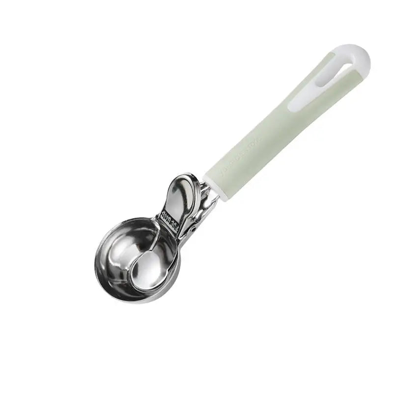 304 Stainless Steel Ice Cream Scoop & Fruit Baller – Non-Stick Ice Cream Scoop Qme