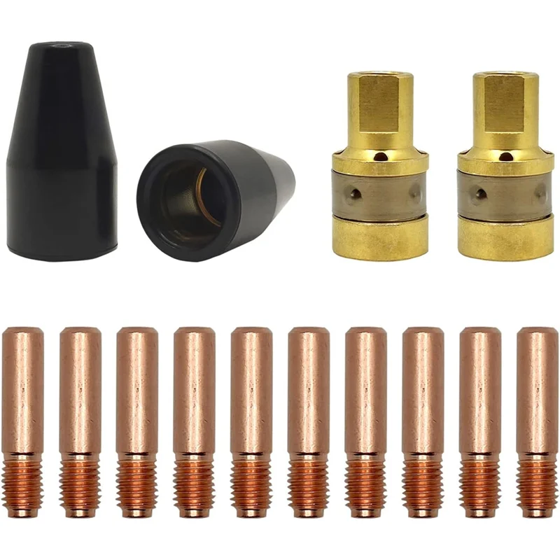 Flux Core Airless Nozzle Kit for Hobart Handler & Miller MIG Welding Nozzle Kit Qme Image Color