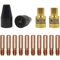 Flux Core Airless Nozzle Kit for Hobart Handler & Miller MIG Welding Nozzle Kit Qme Image Color