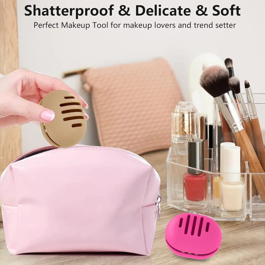 Silicone Makeup Sponge Holder | Eco-Friendly Beauty Storage Makeup Sponge Holder Qme