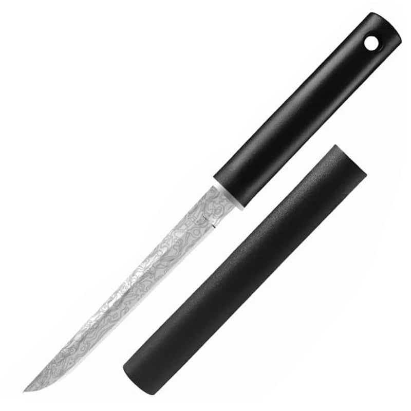 PLYS Fixed Blade Fruit Peeling Knife with Sheath – 1 or 2 Pcs Fixed Blade Knife Qst Style A