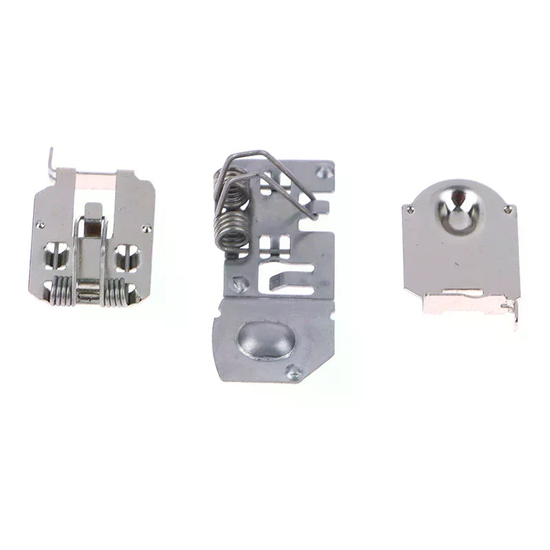 Wii Remote Nunchuck Battery Holder – Durable Metal Replacement Game Controller Part Qme