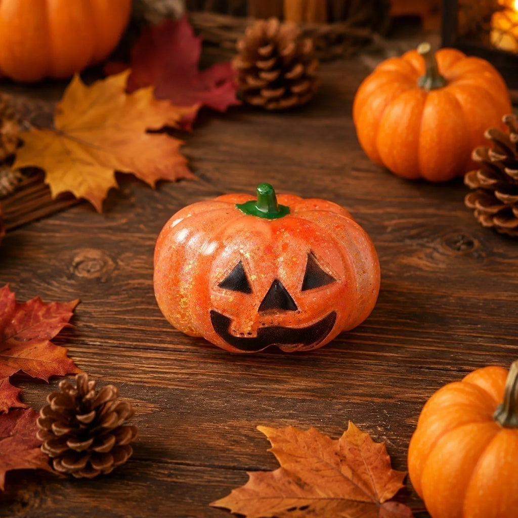 Halloween Pumpkin Slow Rising Squeezable Fidget Toy Squishy Novelty Toy Qme