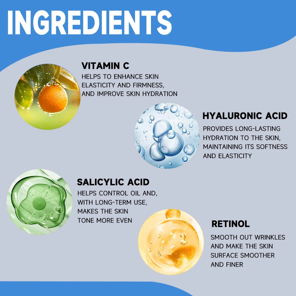 YOUNGCOME Hyaluronic Acid Serum – Anti-Wrinkle & Hydrating Face Serum Qst