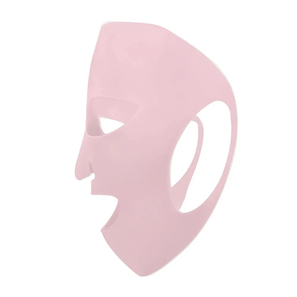 3D Silicone Face Mask Gel Sheet with Ear Hooks – Reusable Silicone Face Mask Qme Pink CN