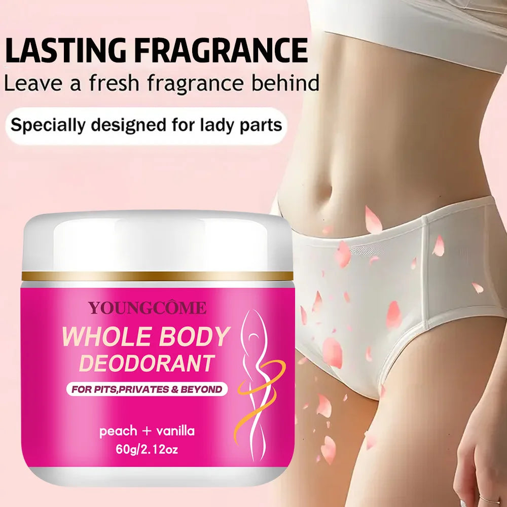 Underarm Deodorant Cream – Long-Lasting Antiperspirant 60g Deodorant Cream Qst