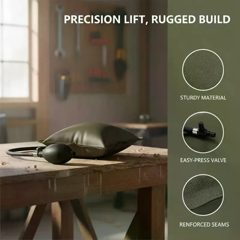 Inflatable Air Wedge Kit with Pump – Door & Window Tool Installation Wedge Tool Qme