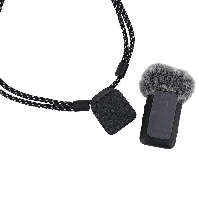 Magnetic Mic Necklace Holder – Hands-Free Microphone Mount Microphone Mount Qme Default Title