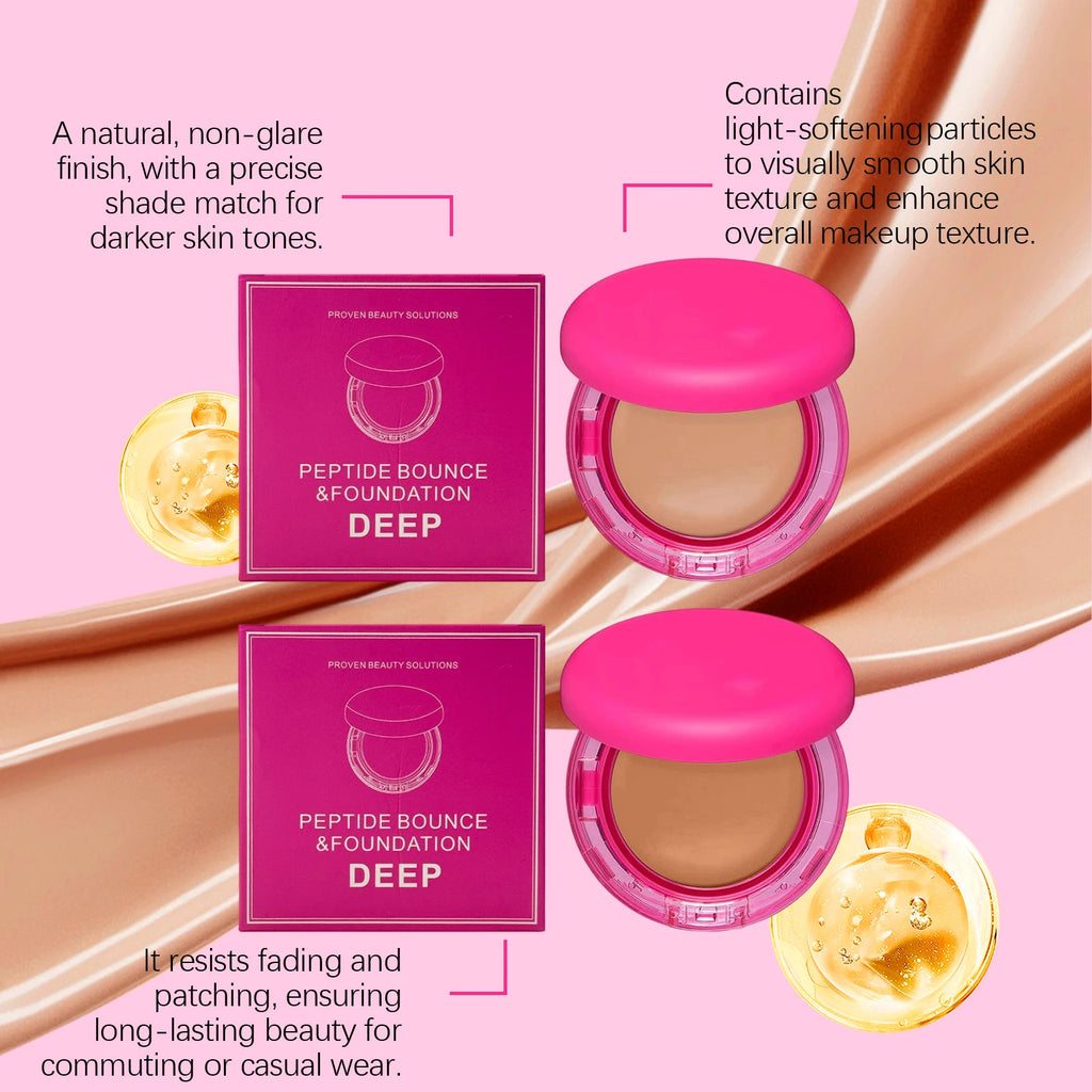 Peptide Bounce Foundation Balm – Matte Full Coverage Oil Control Foundation Balm Qst