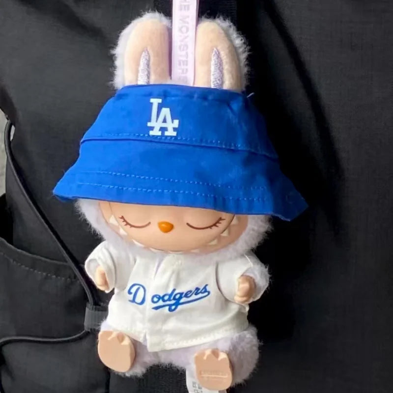 Labubu 15/17cm Doll Outfit Set – Baseball, Sweater & Skirt Doll Clothing Set Qst