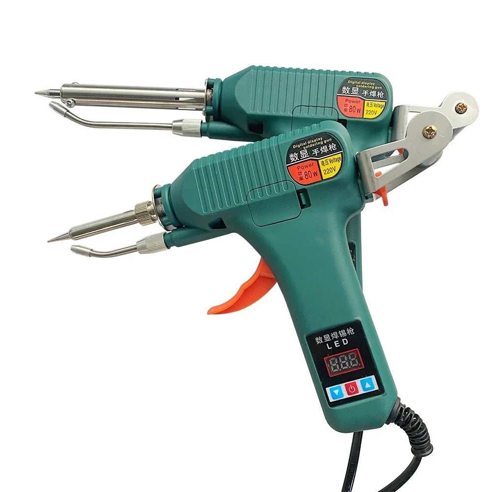 Electric Soldering Iron Gun – Internal Heating & Auto Tin Feed Soldering Iron Gun Qme