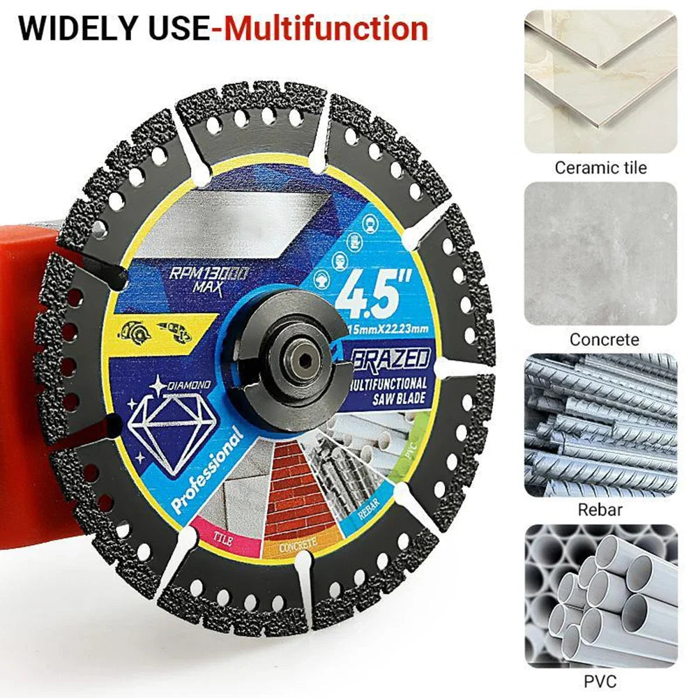 Multi-Material Cutting Blade for Angle Grinder – Metal, Tile & Stone Angle Grinder Blade Qme