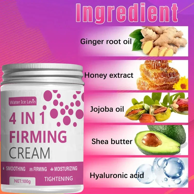 Firming Body Cream – Ginger, Aloe Vera & Coffee Extracts Firming Body Cream Qme