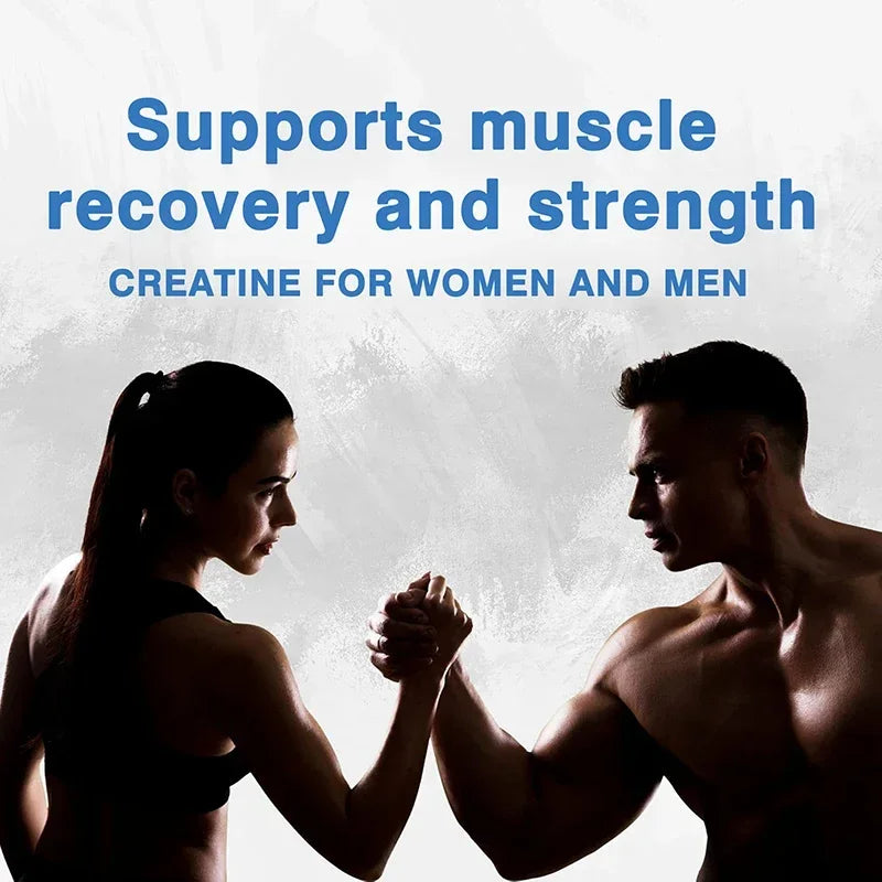 Creatine Monohydrate Capsules – Muscle, Energy & Focus Fitness Supplement Qst