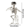Halloween Animal Skeleton Skull Statues | Resin Decor Halloween Skeleton Decor Qme bird China Mainland