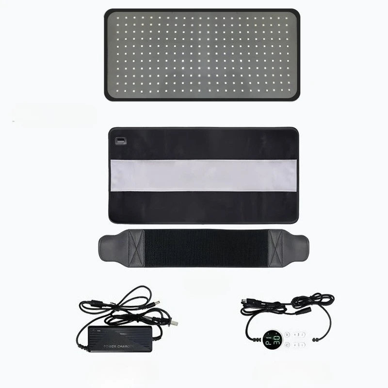 SMARTMAK 242 LED Red Light Therapy Belt 660nm 850nm Wrap Red Light Therapy Belt Qst
