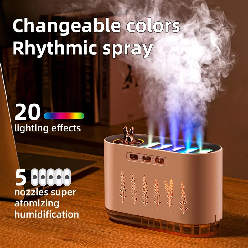 MiLESEEY B15C Voice-Controlled Ultrasonic Humidifier & Diffuser Ultrasonic Humidifier Diffuser Qst