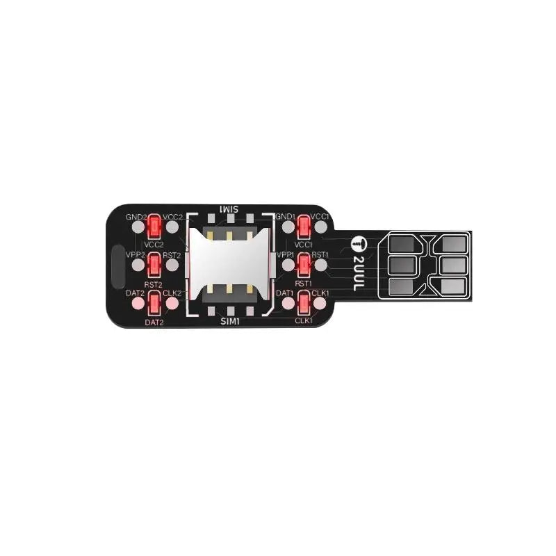 2UUL Dual SIM Card Tester LED Indicator | Fast Detection Tool SIM Card Tester Qme