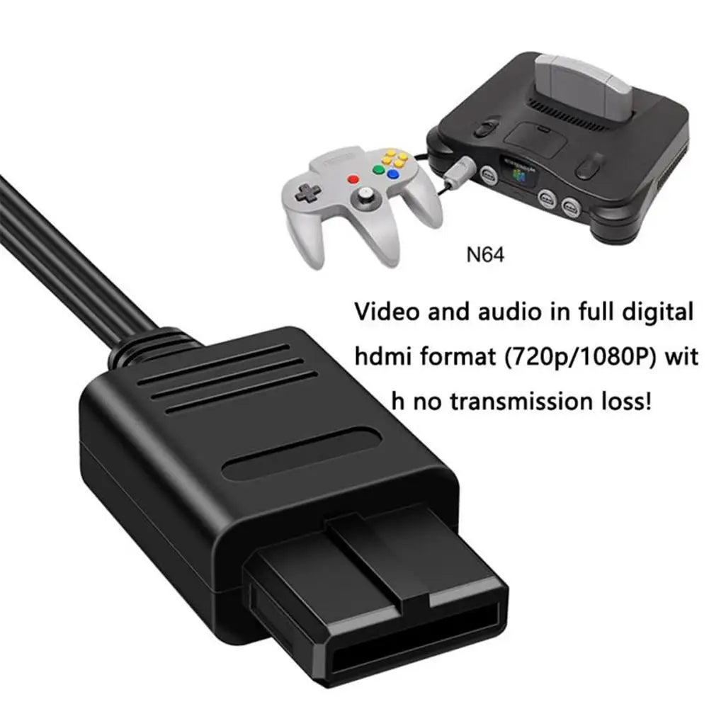 N64 to HDMI Converter Adapter – GameCube & SNES Plug Play HDMI Game Adapter Qme