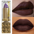 Glitter Pearlescent Red Lipstick – Long-Lasting Shiny Lip Tint Glitter Lip Tint Qme 01