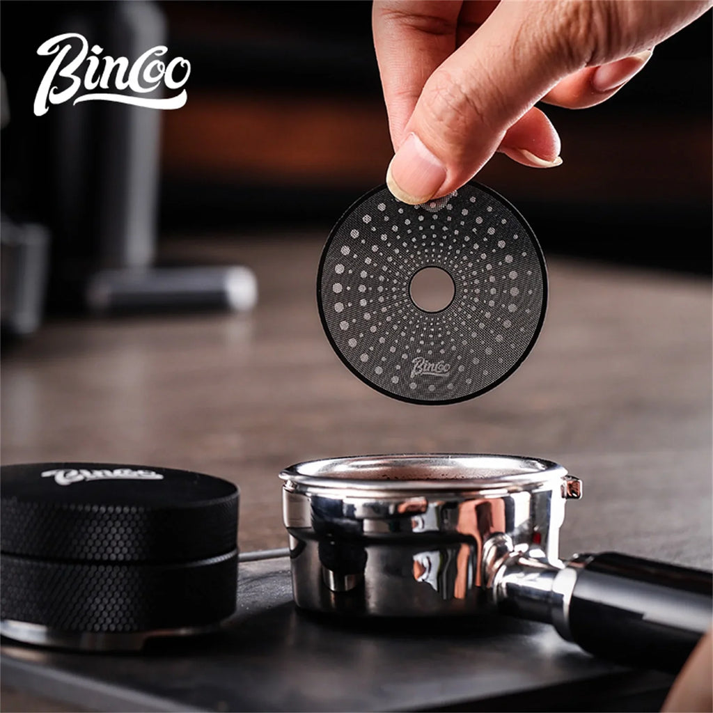 Bincoo Espresso Dispersion Screen 0.2mm 304 Stainless Steel Espresso Shower Screen Qst