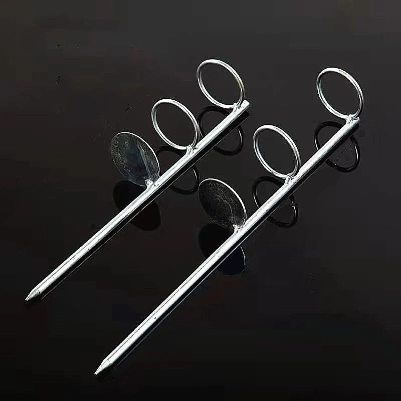 Double Ring Fishing Rod Holder Ground Bank Bracket – Stainless Steel Fishing Rod Holder Qme