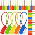 Mixed Plastic Tamper Seals Zip Ties Blank Security Tags 20pcs Security Tamper Seals Qme 20PCS colour mixture