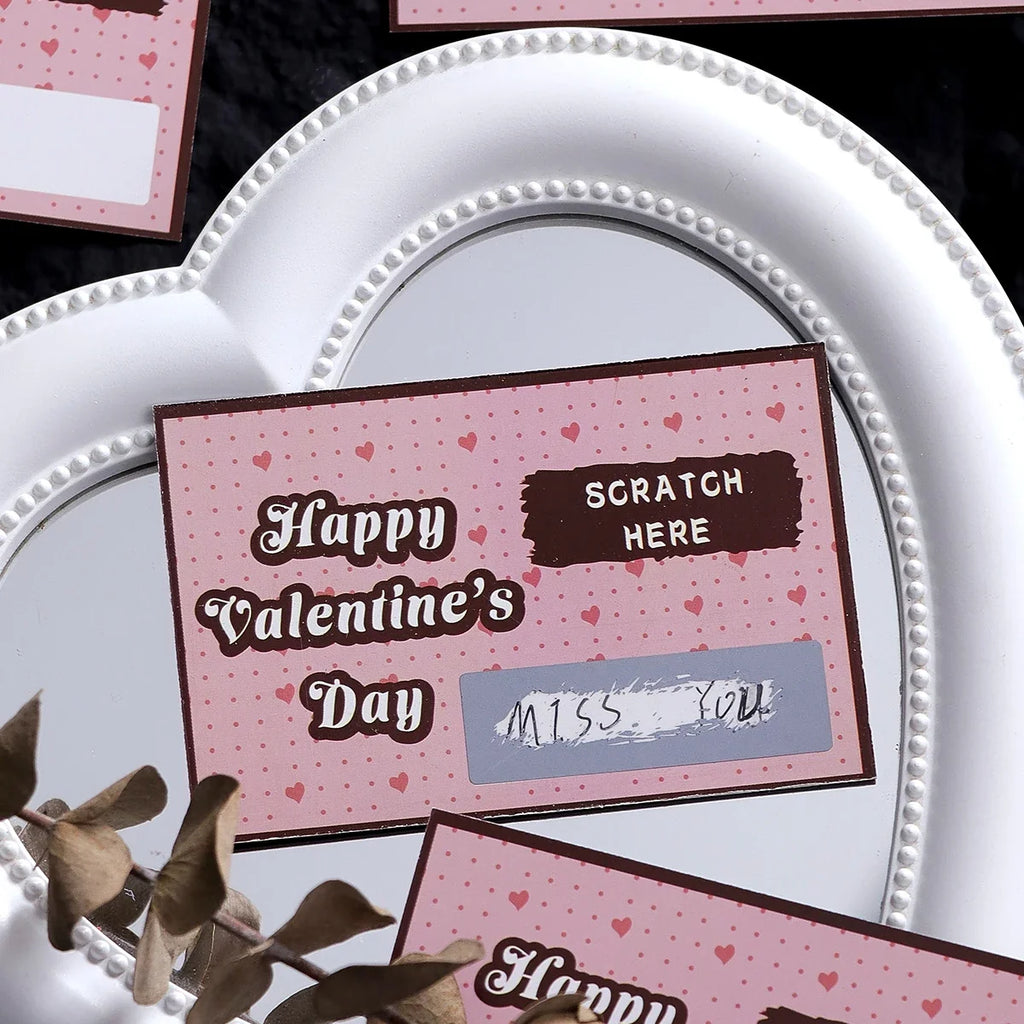 Scratch-Off Love Coupons Cards for Couples – Valentine's & Anniversary Scratch-Off Couple Cards Qme