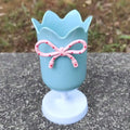 Tulip Pen Holder – Cute Desktop Storage Box & Desk Organizer Desktop Pen Holder Qme blue