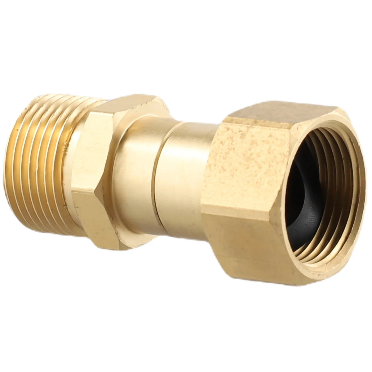 Brass M22 Pressure Washer Swivel Joint Fitting – 360° Rotation Pressure Washer Fitting Qme