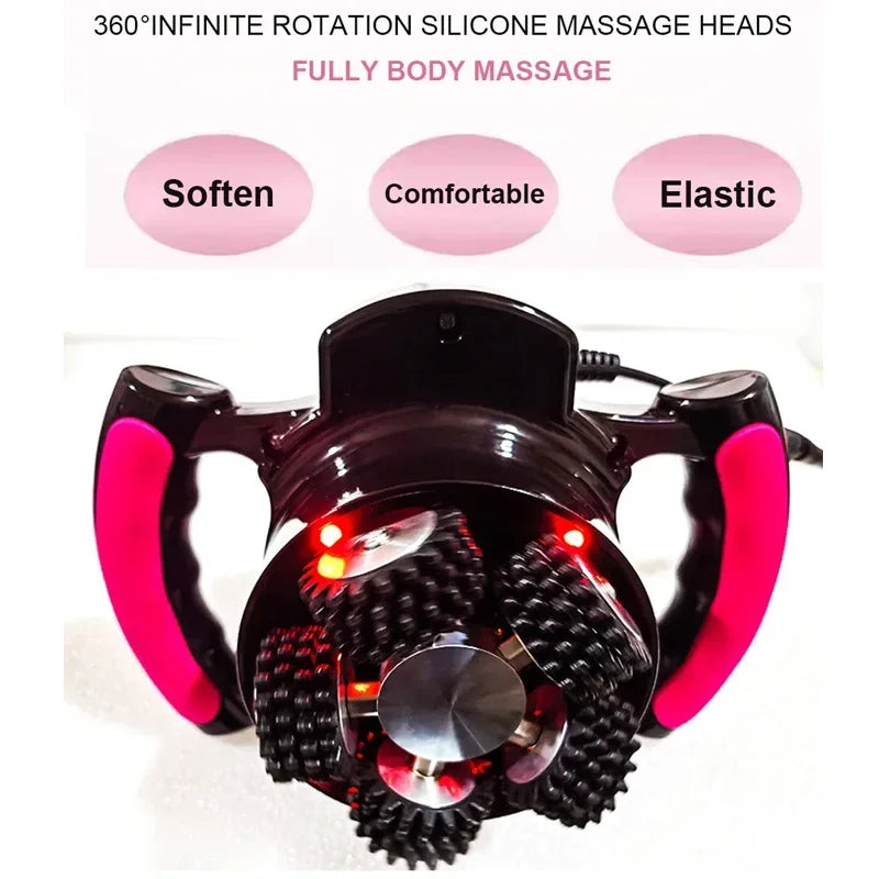 360° Vibrating Roller Body Massager with Infrared | Vilnason Vibrating Body Massager Qst