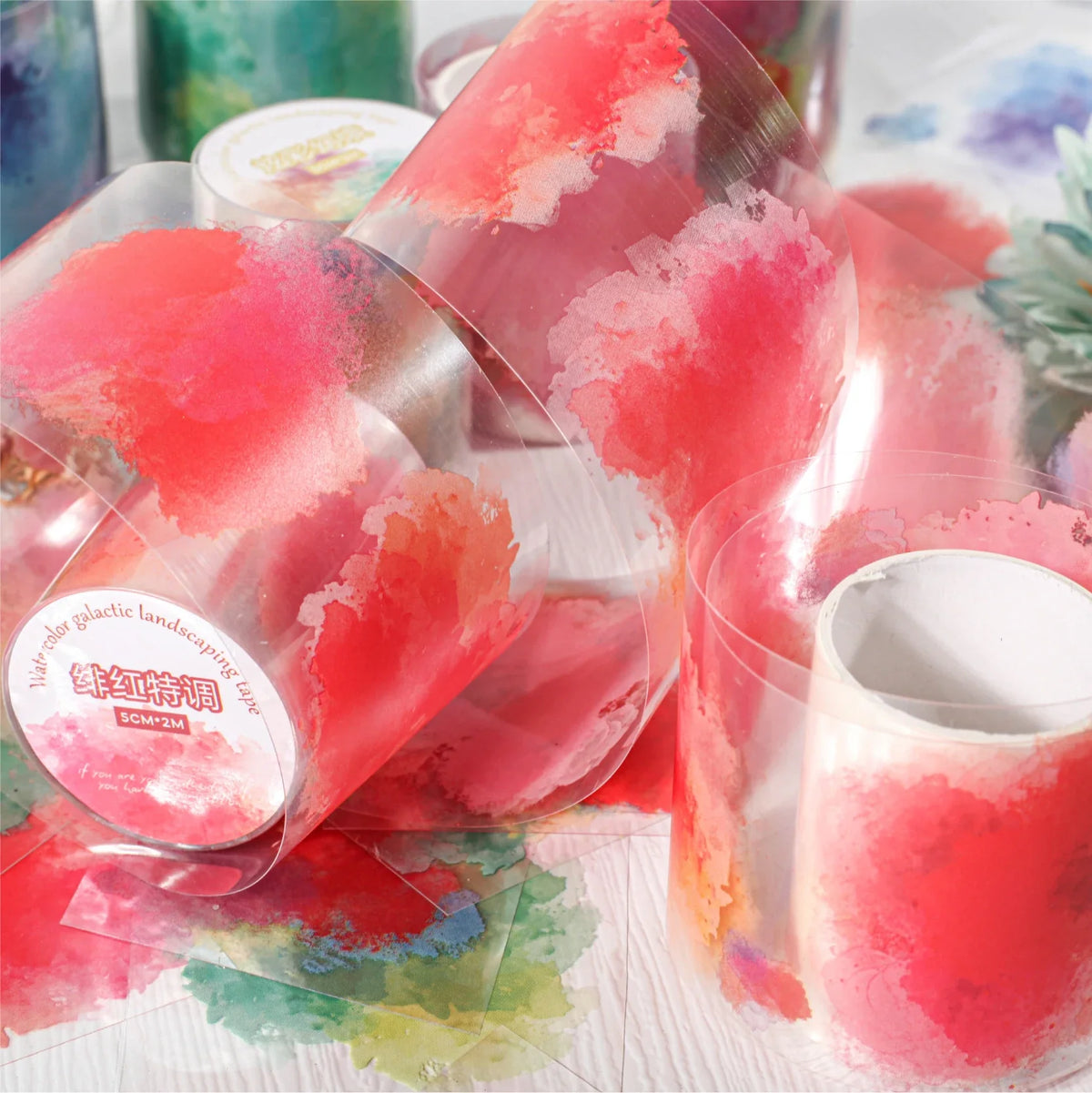 PET Decorative Masking Tape – Journaling & Craft Adhesive Decorative Craft Tape Qme