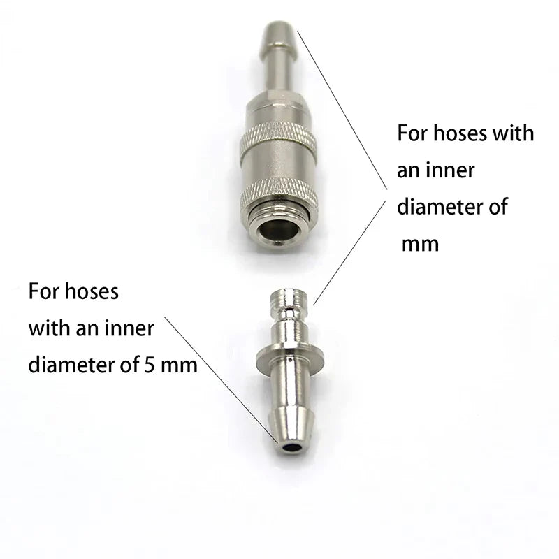 Quick-Connect BP Cuff Bayonet Connector – Metal Adapter BP Cuff Connector Qme