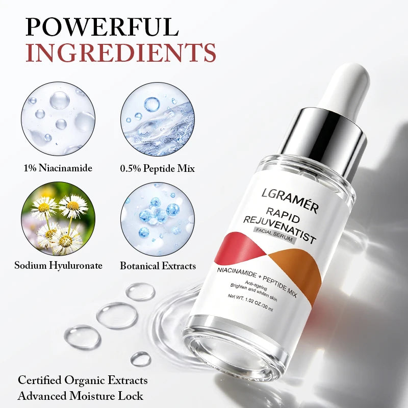YOUNGCOME Niacinamide Facial Serum – Brightening & Collagen Facial Serum Qst