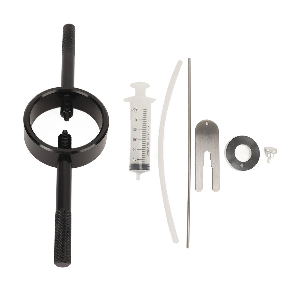 Motorcycle Fork Service Tool Kit – Oil Level & Spring Compressor Motorcycle Fork Tool Kit Qst black