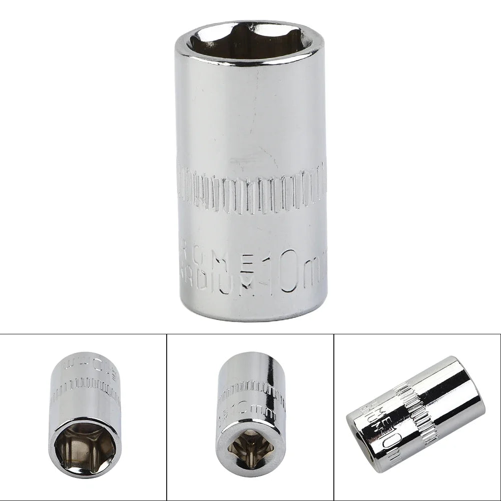 1/4" Hex Socket Ratchet Wrench Drive Adapter | Cr-V Steel Socket Wrench Adapter Qme
