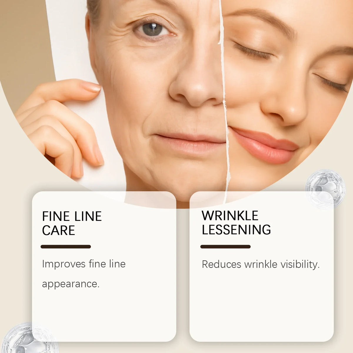 Retinol Eye Balm Serum Cream – Firming & Moisturizing Skincare Retinol Eye Cream Qme
