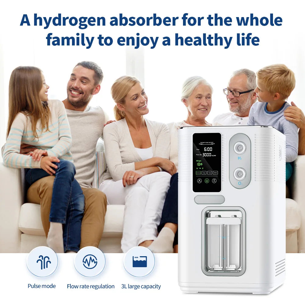 Suyzeko H2 Molecular Hydrogen Inhalation Machine 150–3600ml Hydrogen Inhalation Machine Qst