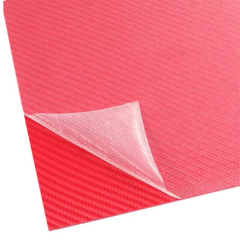 Red Carbon Fiber Kydex Sheet – DIY Knife Sheath & Holster Kydex Thermoplastic Sheet Qst Red 600X300X2mm
