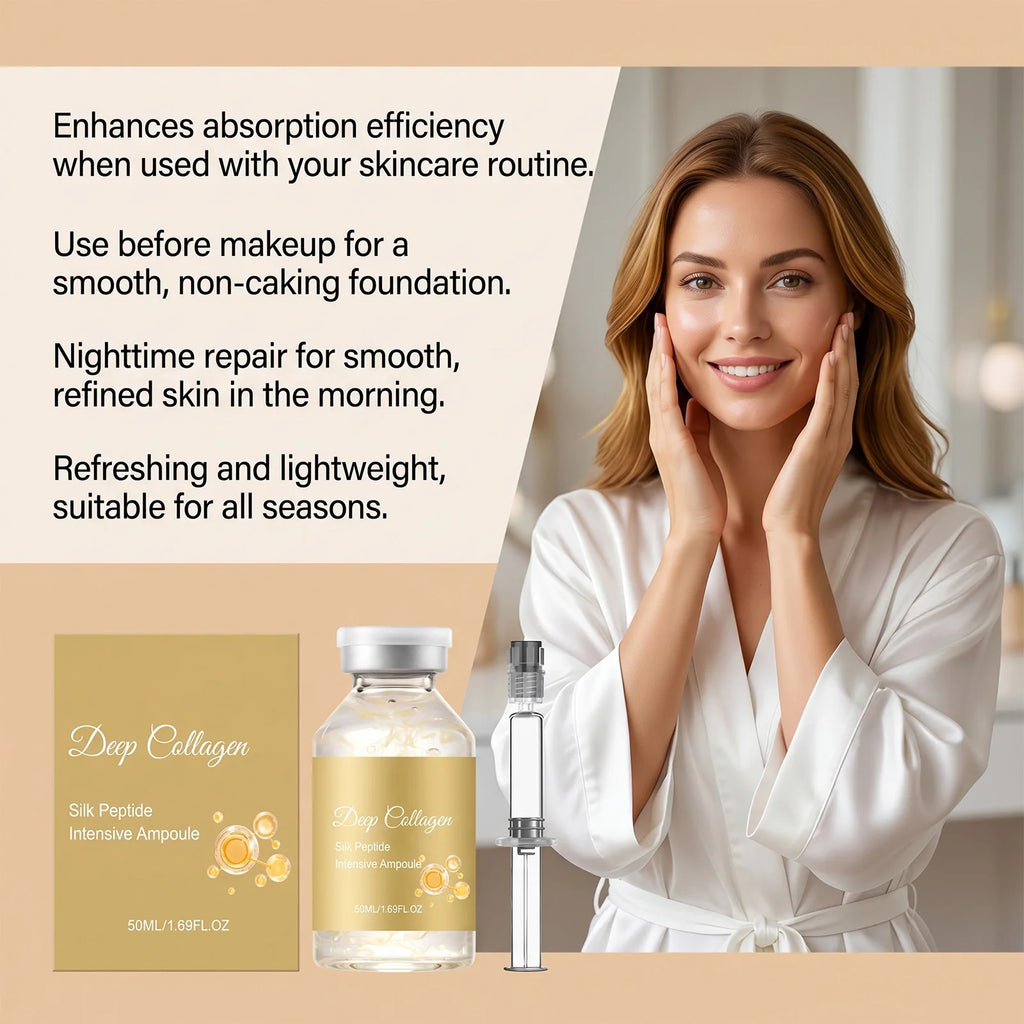 50ml Collagen Face Serum – Deep Moisture & Elasticity Collagen Face Serum Qst