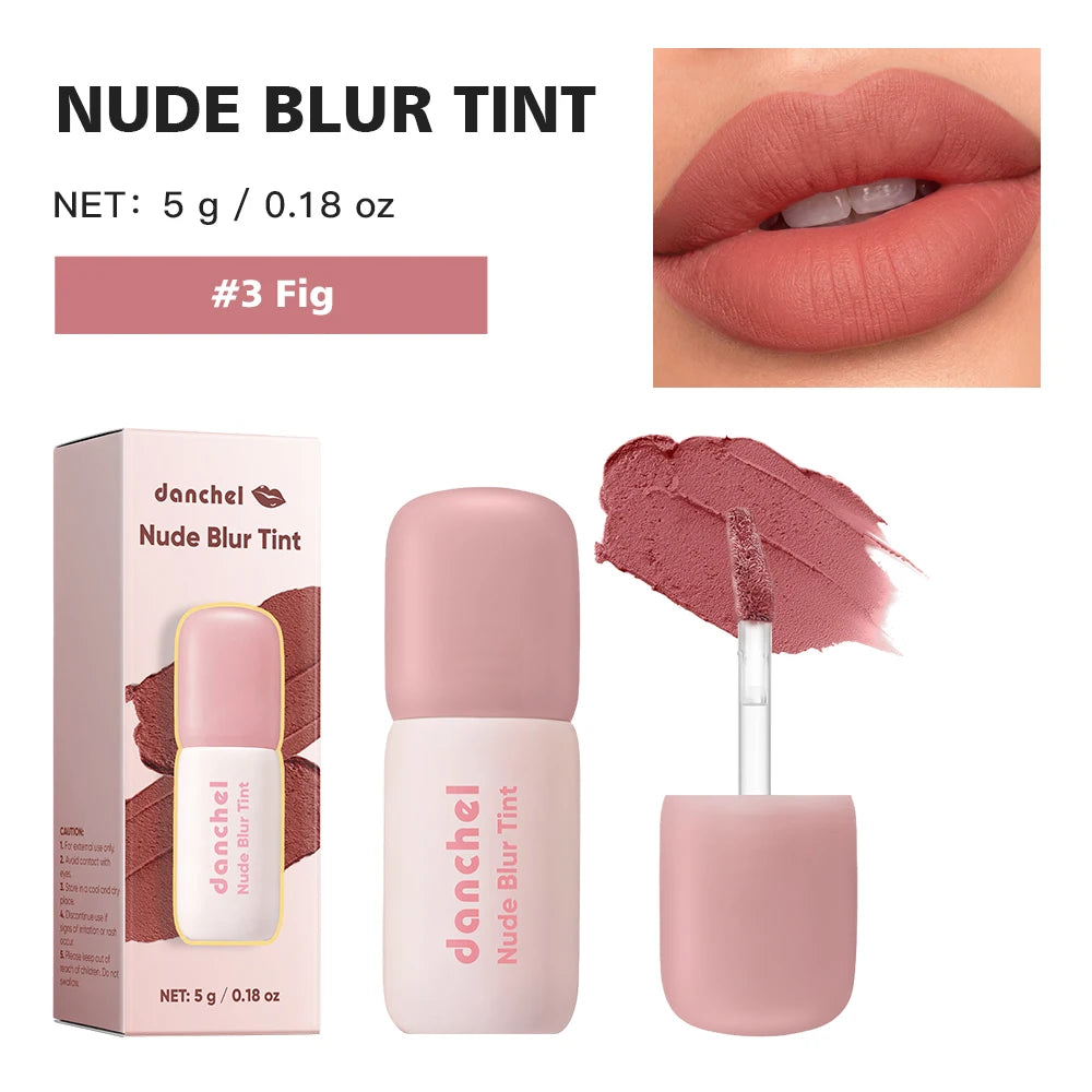 Soft Matte Velvet Liquid Lipstick – High Pigment K-Beauty Lip Glaze Liquid Lipstick Qst 03